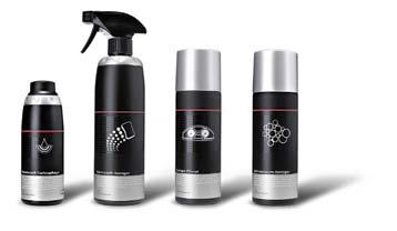 03 02 Care products Tailored to the high-quality materials used to construct your Audi.