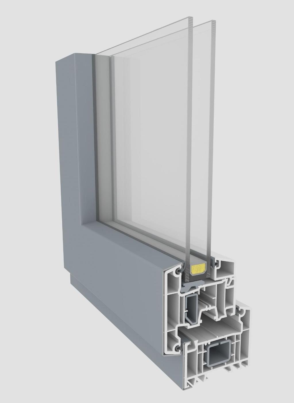Ideal 4000 is a NEW Contemporary design Pvcu window and door system incorporating the latest SqareLine profile design.