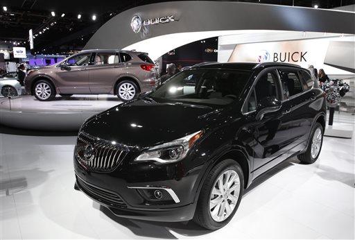 11, The Buick Envision is shown at the
