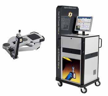 FRAME MEASURING SYSTEMS & WELDERS 3 Car-O-Tronic Vision2 Measuring System Vision2 X2 and X3 Software Measurment data for 15,500 car, trucks and SUVs Photos of vehicles and all measuring points