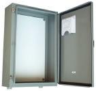 NEMA TYPE 12 ENCLOSURES SINGLE DOOR WALL MOUNTED NEMA Type 12 cabinets are used to house electrical controls, terminals and instruments where protection is needed from damage caused by water, oil,