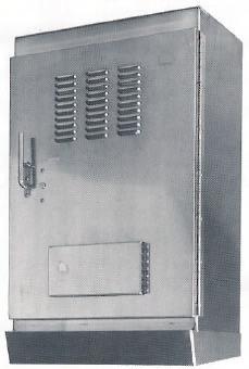 LARGE TRAFFIC CONTROL ENCLOSURES STANDARD CONSTRUCTION: (Based on NEMA 3R Design) A. Enclosure 1. Complete enclosure is made from.