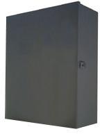Finish: Gray baked powder coat finish. SIZE W x H x D 30 x 30 x 10 36 x 30 x 10 36 x 36 x 10 Double Door STANDARD STOCK SIZES CATALOG APPROX. NUMBER SHPG. WGT.