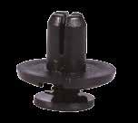 Push-type Retainer, Black for Hyundai OEM: 86590-28000 KIA: 0G03250037A Mazda: