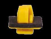 VCF84 Body Side Moulding Clip with Sealer, Yellow for