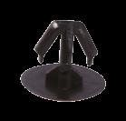 01553-00172 VCF229 WEATHER STRIP Hood & Trunk Moulding Retainer Clip, Black, for Honda &
