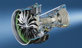 It powers medium- and long-range widebodies. PW4000 Growth Boeing 777 Two-spool 352 450-kN turbofan.