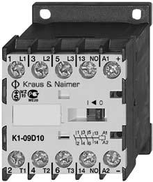 Mini-Contactors Compact frame size up to AC3 5.
