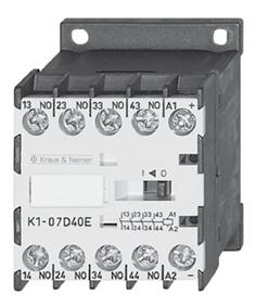 Mini-Relays 10A thermal I th rating Suitable for electronic circuit DIN-rail or Screw Base Mounting Screw