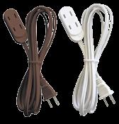 Surge & Power Strips Power Strip Household Cords 3-Outlet 2 Conductor SPT-2 Extension Cords 01-00002 6ft 16/2 SPT-2 White 3 1-15P 1-15R 13 1625 25 01-00004 9ft 16/2 SPT-2 White 3 1-15P 1-15R 13 1625