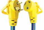 39 RV Adapters & Extension Cords with 30 AMP RV Extension Cord with 16-00507 15ft 10/3 STW Blue/Yellow 1 TT-30 TT-30 30 3750 4 16-00508 25ft 10/3 STW Blue/Yellow 1 TT-30 TT-30 30 3750 2 16-00509 50ft