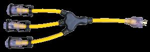 5-15R 15 1875 10 04-00093 1ft 12/3 STW Yellow 1 5-15P L5-20R 15 1875 10 Multi-Purpose Cord Lock Adapter Clip Strip