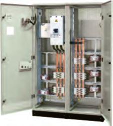 A Group brand Alpimatic automatic capacitor banks (continued) MH35040/DISJ Technical characteristics p. 28-29 400 V - 50 Hz three-phase network.