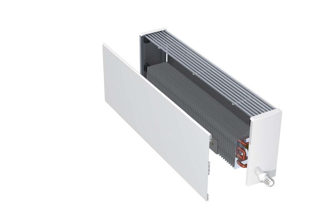 wall mounted convectors without fan - dry environment 8 COIL- NP2/4 THERMAL EXPONENT n = 1,4153 L (mm) 900 80 1 324 1 182 1 127 70 1 045 913 862 60 787 666 619 45 443 342 304 L (mm) 1000 80 1