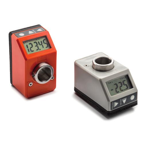 DD51-E ELESA original design Direct drive electronic position indicators with battery power supply Base and case High-resistance polyamide based (PA) technopolymer.