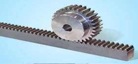 External Spur Gears: External Spur Gears are the most popular and common type of spur gear. They has their teeth cut on the outside surface of mating cylindrical wheels.