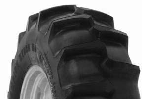 380/85D24 (14.9-24) 290/85D38 (11.2-38) CHAMPION HYDRO ND TLR1 Non-directional tread pattern for equal traction in forward and reverse direction.