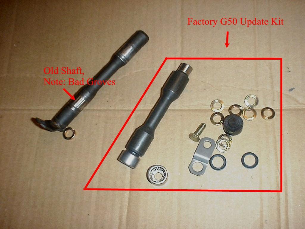 If your 911 was built after April 6 1989 or the shift fork update has been done, then order the G50 Transmission Option 2 Kit which does not contain item 8.