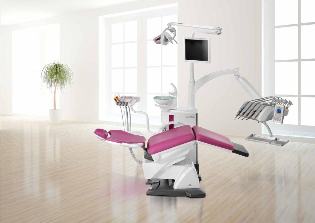 premium With this new dental unit, we have developed a new way to work in which join ergonomics, functionality, design, versatility, technological innovation and major interaction between