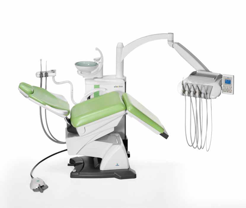 eco Dental unit orthodontics The dental unit also offers a special configuration for orthodontic treatments.
