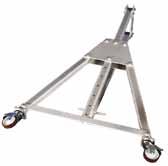 Packed on a Pallet: 2 x A-Frames 1 Trolley Beam sometimes shipped separately