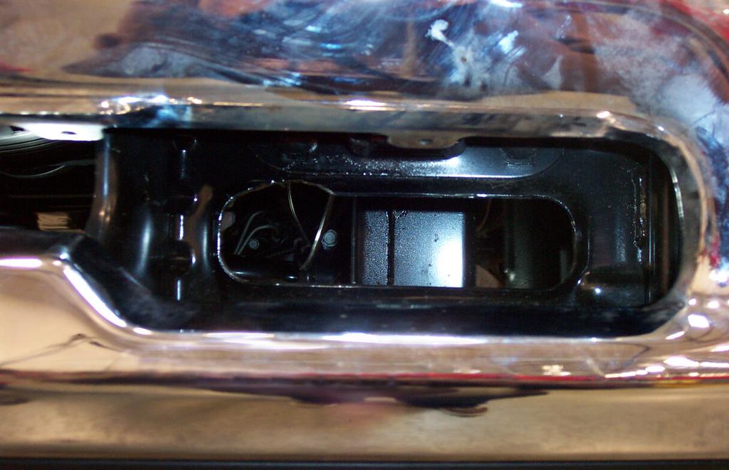 template place it over the existing hole on the inner bumper support on each side of the car