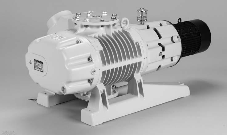 Products RUVAC WA/WAU 251 to 2001 Roots Vacuum Pumps with Air-Cooled Flange-Mounted Motors RUVAC WAU 2001 single-stage Roots vacuum pump Advantages to the User - Two air-cooled lines WA/WAU, each