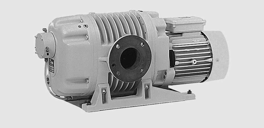 RUVAC WSLF Roots Vacuum Pumps for Laser Gas Systems Roots vacuum pumps driven by canned motors are available for gas laser systems.