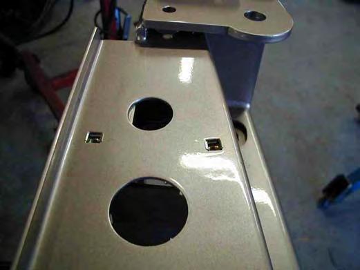 Using M6 x 16 bolts and flat washers, fit cover