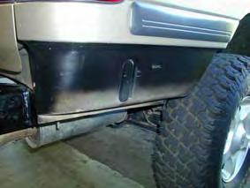 M8 bolts must fit in rear of bar for ease of adjustment later on.