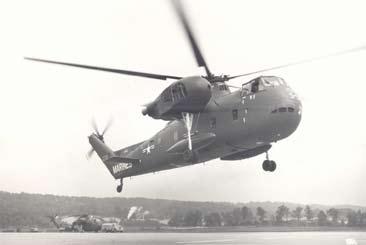 The S-60 was a company-funded program to demonstrate the crane helicopter concept for external lift operations.