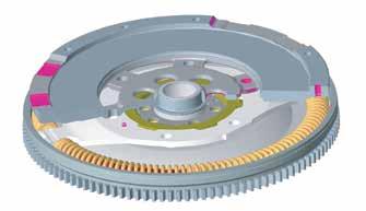 3.5 Friction control disc During the start-up process, the DMF operates briefly in the resonant frequency range.