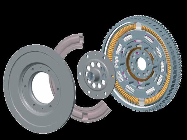 DMF for Continuously Variable Transmission (CVT) In a fully automatic gearbox, the torque converter
