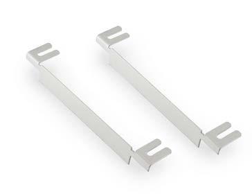 Side aluminum profiles for recessed installation in continuous line.