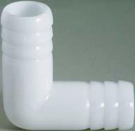 Acetal construction. Dimensions For /4" I.D. hose 892-1 For 1 1 /8" to 1 1 /4" I.D. hose 89-1 Elbows Two-way 90 fitting.