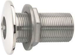 STAINLESS THRU-HULLS New threaded thru-hulls available: Unique multi-thread design with NPSM and NPT threads Offer