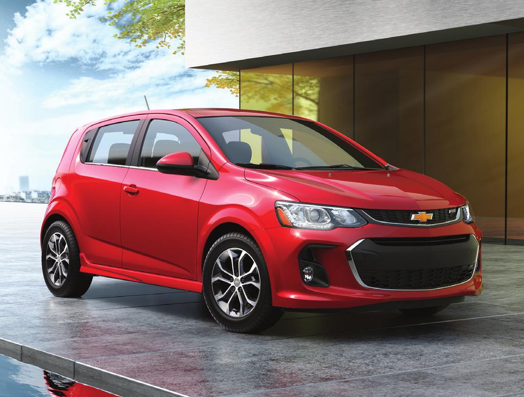 Getting to Know Your 2017 Sonic www.chevrolet.com Review this Quick Reference Guide for an overview of some important features in your Chevrolet Sonic.