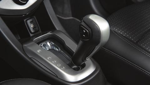 Note: On turbo engine-equipped vehicles, the transmission has a fuel-saving Neutral shift feature. It shifts into Neutral when the vehicle comes to a stop and the brake pedal is applied.