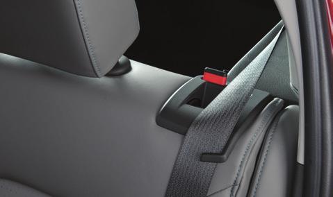 Fold down the seatback. See Seats and Restraints in your Owner Manual.