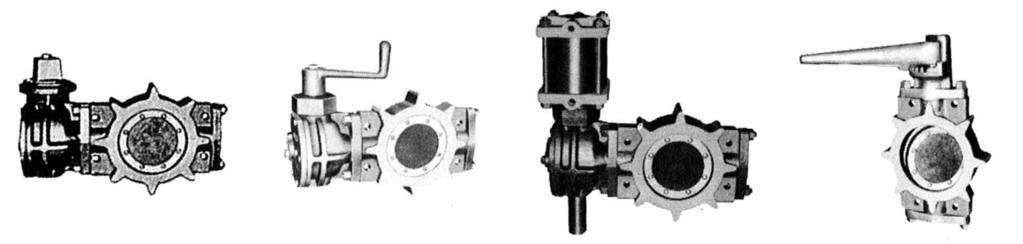 Kennedy Valve AWWA C504 Butterfly Valves Available with many actuator options Five operators are available underground 2" square nut, crank or handwheel operated, hand lever and electric motor