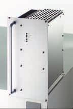modules for 19 sub-racks with natural convection Output DC output voltage 5 9 12 15 24 28 48 60 110 200 220 400 from 50 W up to 5 kw Line