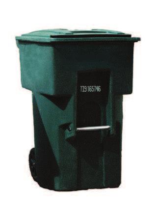 No single container, bag or bundle can weigh more than 50 pounds. x Trash Collection What goes in the trash container? Most of your household trash can be placed in the container.