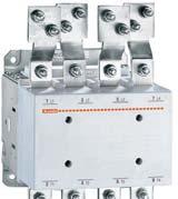 Four-pole contactors with AC control circuit IEC utilisation current with poles in parallel If the poles of the contactors are arranged in parallel, the operating current is the one indicated in the