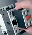 created easily, quickly and with less space used in the panel. It is fitted on a single DIN rail.