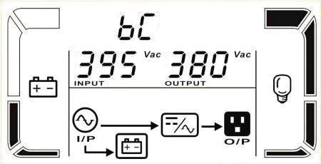 AC mode Description When the input voltage is within acceptable range, UPS will provide pure and stable AC power to