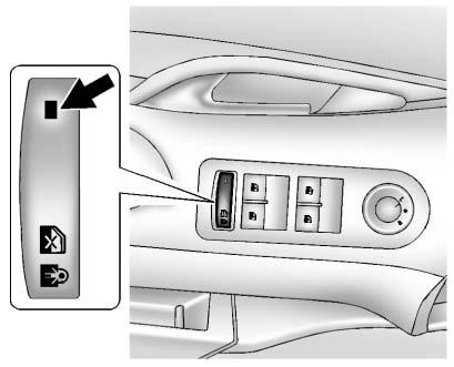 Keys, Doors, and Windows 2-19 Power Windows Express Window Operation Windows with an express-up or down feature allow the front windows to be lowered or raised without holding the switch.