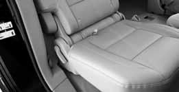 03 Seat lifter (driver s seat only) To adjust the angle and height of the seat cushion, push the front or rear end of the