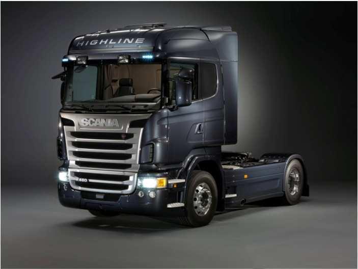 system (DPF,SRC,SCRT) Choice of engines / vehicles according to latest HBEFA demand: Scania R480 4x2,