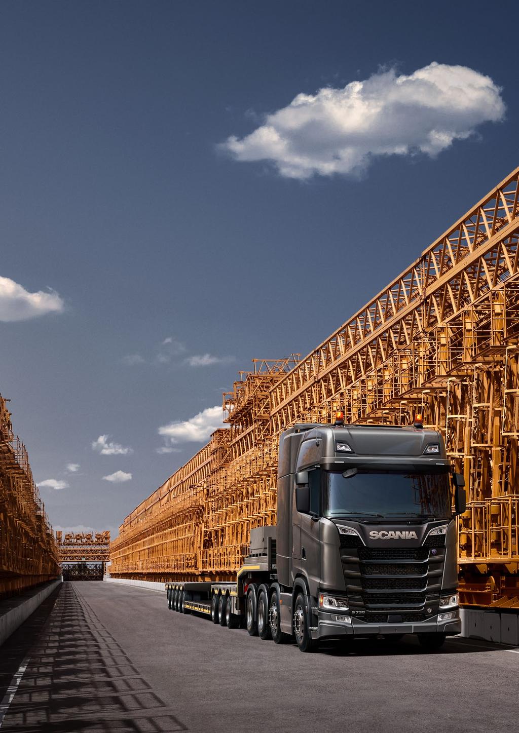 Heavy Haulage Application Robust and Reliable Your transport mission is a challenge, imposing special demands on driver and vehicle and requiring careful planning and implementation.