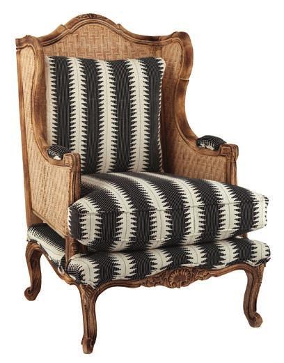 CHA239 Linen Upholstered Armchair Aqua
